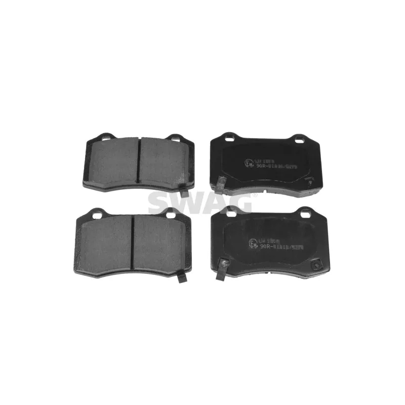 Jeu de 4 plaquettes de frein arrière SWAG 33 10 0192
