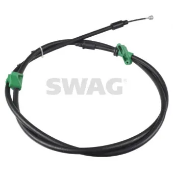 Tirette à câble, frein de stationnement arrière gauche SWAG 33 10 0321