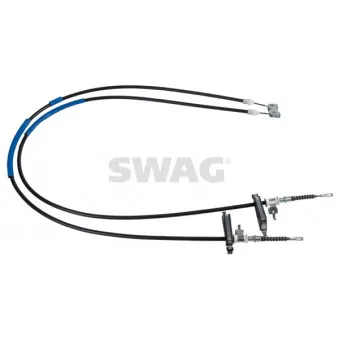 Tirette à câble, frein de stationnement SWAG 33 10 0322
