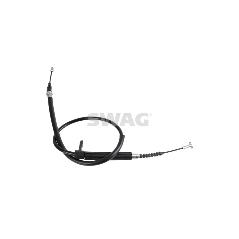 Tirette à câble, frein de stationnement arrière droit SWAG 33 10 0358