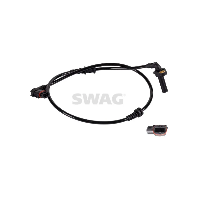 Capteur, vitesse de roue avant gauche SWAG 33 10 0521