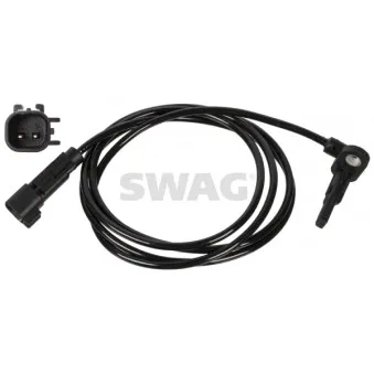 Capteur, vitesse de roue arrière gauche SWAG 33 10 0666