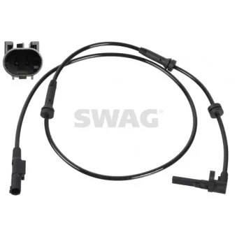 Capteur, vitesse de roue avant gauche SWAG