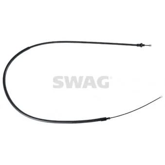 Tirette à câble, frein de stationnement arrière gauche SWAG 33 10 0866