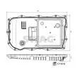 Filtre hydraulique, boîte automatique SWAG 33 10 0984 - Visuel 2
