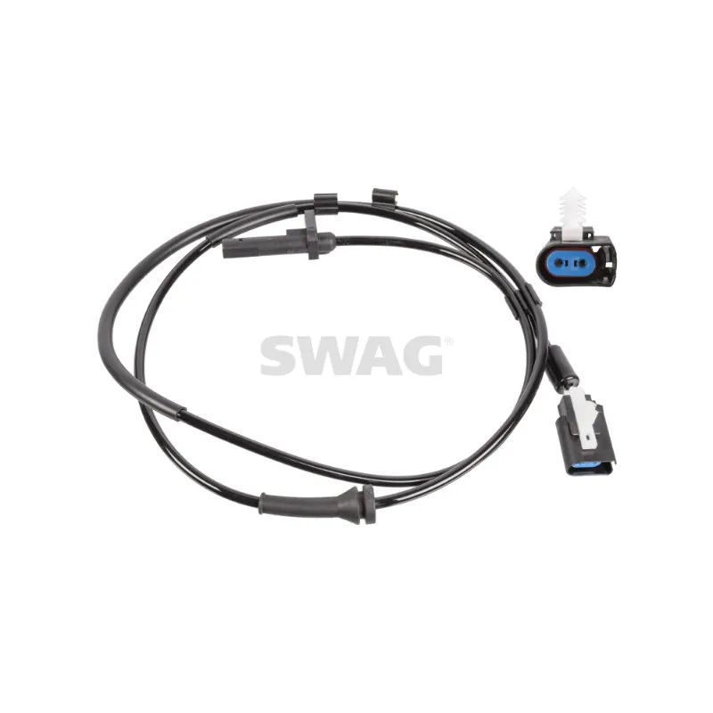 Capteur, vitesse de roue arrière gauche SWAG 33 10 1204