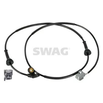 Capteur, vitesse de roue arrière gauche SWAG 33 10 1395