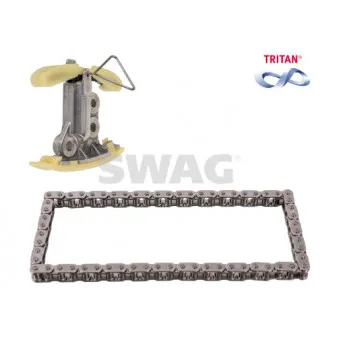 Kit de chaînes, commade de pompe à huile SWAG 33 10 1552