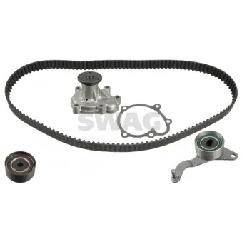 Pompe à eau + kit de courroie de distribution SWAG 33 10 1582