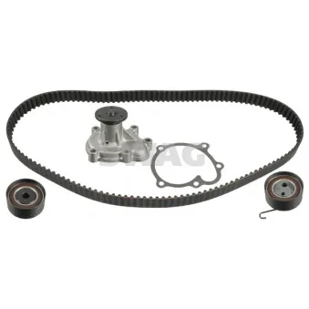 Pompe à eau + kit de courroie de distribution SWAG 33 10 1585