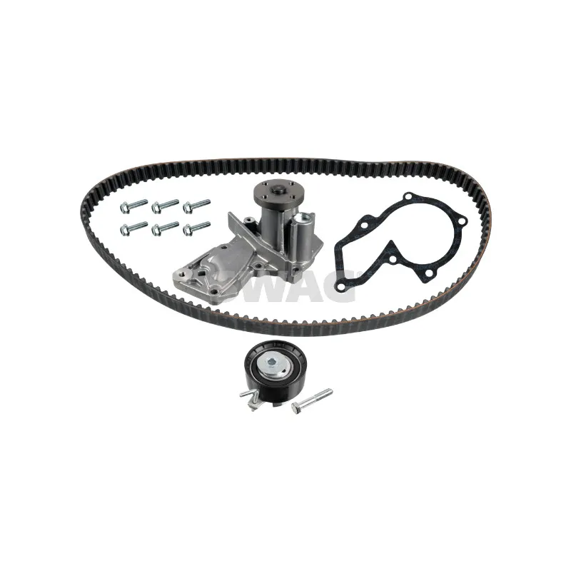 Pompe à eau + kit de courroie de distribution SWAG 33 10 1608