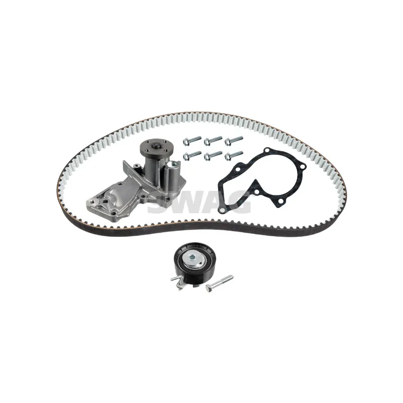 Pompe à eau + kit de courroie de distribution SWAG 33 10 1610