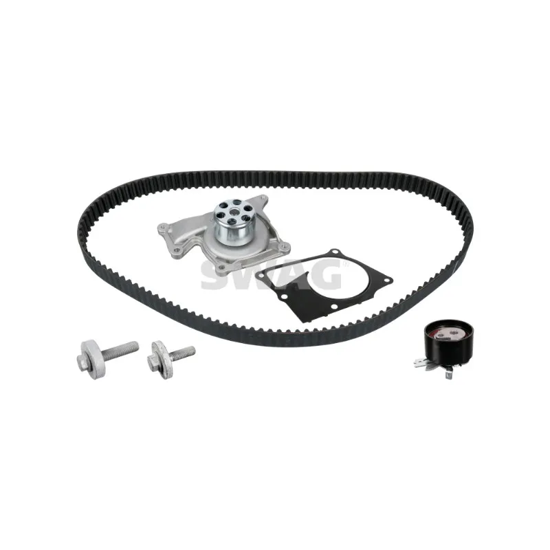 Pompe à eau + kit de courroie de distribution SWAG 33 10 1651