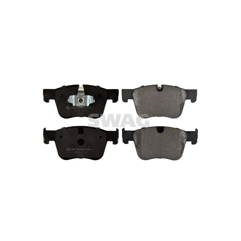 Jeu de 4 plaquettes de frein avant SWAG 33 10 1791