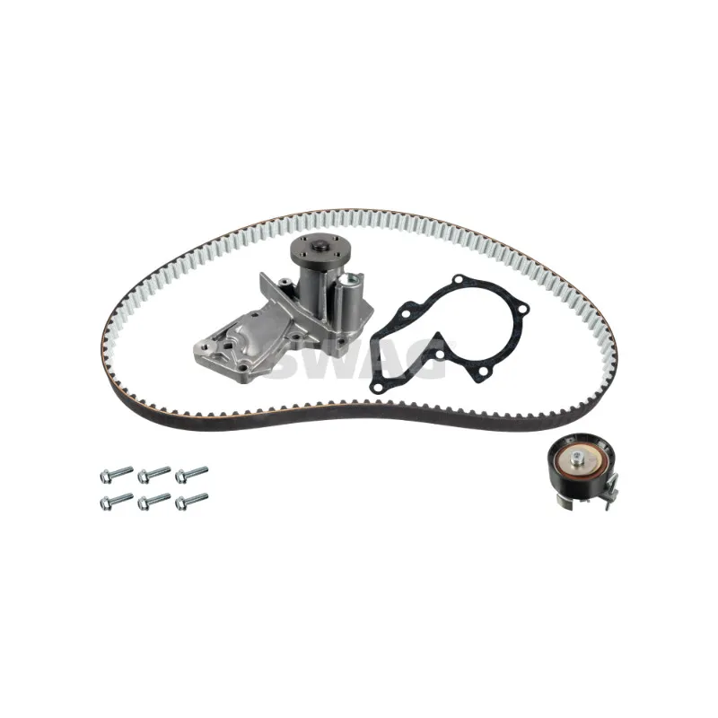 Pompe à eau + kit de courroie de distribution SWAG 33 10 1797