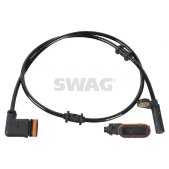 Capteur, vitesse de roue arrière gauche SWAG 33 10 2572