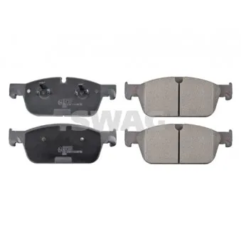 Jeu de 4 plaquettes de frein avant SWAG