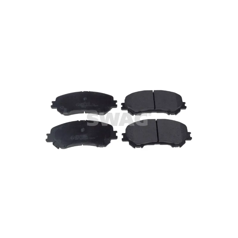 Jeu de 4 plaquettes de frein avant SWAG 33 10 2622