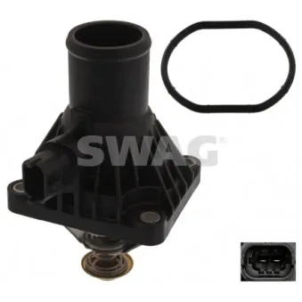Thermostat, liquide de refroidissement SWAG 40 93 9161