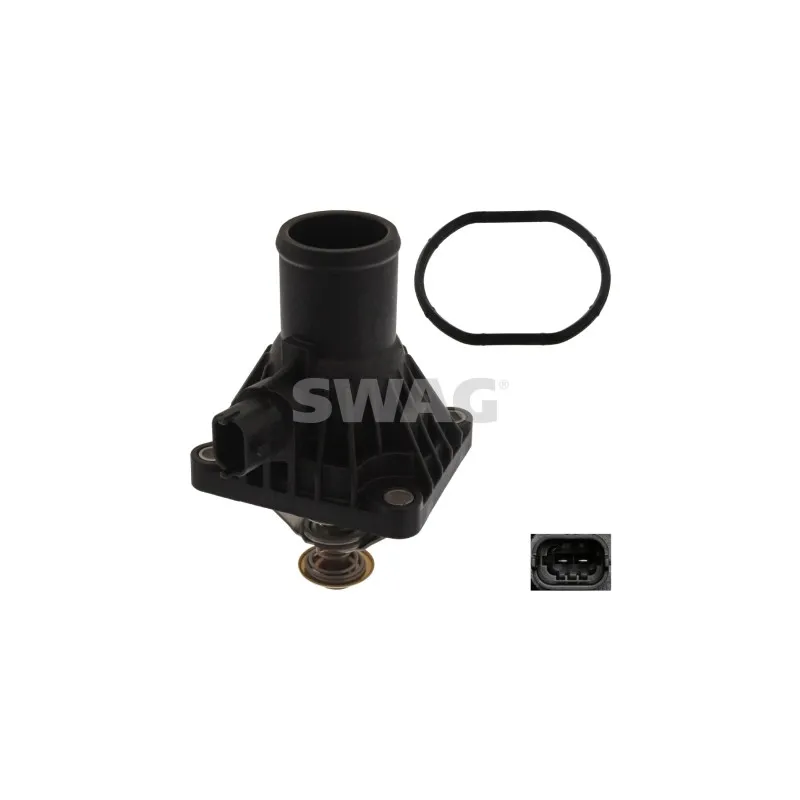 Thermostat, liquide de refroidissement SWAG 40 93 9161