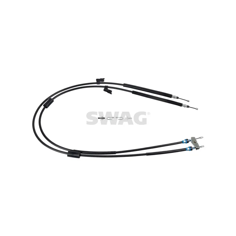 Tirette à câble, frein de stationnement SWAG 50 10 1801