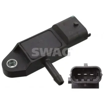 Capteur, pression du tuyau d'admission SWAG 50 10 5990