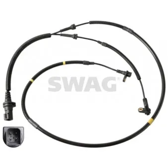 Capteur, vitesse de roue SWAG 50 10 6675