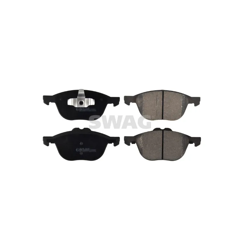 Jeu de 4 plaquettes de frein avant SWAG 50 11 6224