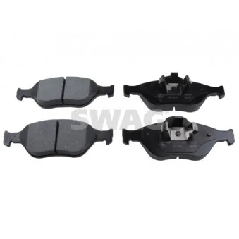 Jeu de 4 plaquettes de frein avant SWAG