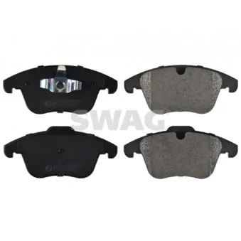 Jeu de 4 plaquettes de frein avant SWAG 50 91 6613