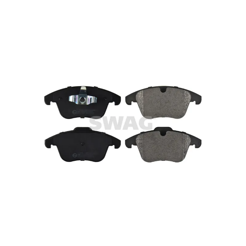 Jeu de 4 plaquettes de frein avant SWAG 50 91 6613