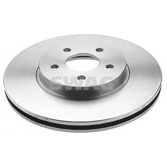 Jeu de 2 disques de frein avant SWAG