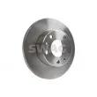 Jeu de 2 disques de frein arrière SWAG 53 91 7416 - Visuel 2