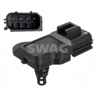 Capteur, pression du tuyau d'admission SWAG 55 10 6080