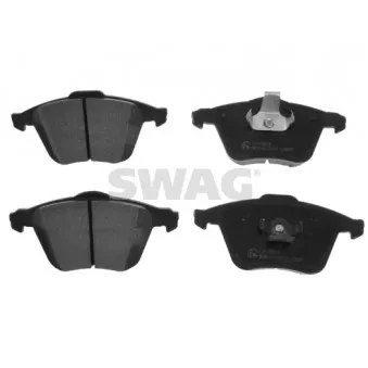 Jeu de 4 plaquettes de frein avant SWAG 55 11 6212