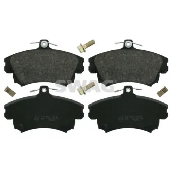 Jeu de 4 plaquettes de frein avant SWAG
