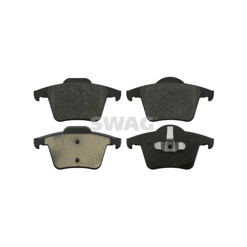Jeu de 4 plaquettes de frein arrière SWAG 55 91 6508