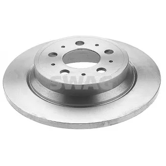 Jeu de 2 disques de frein arrière SWAG