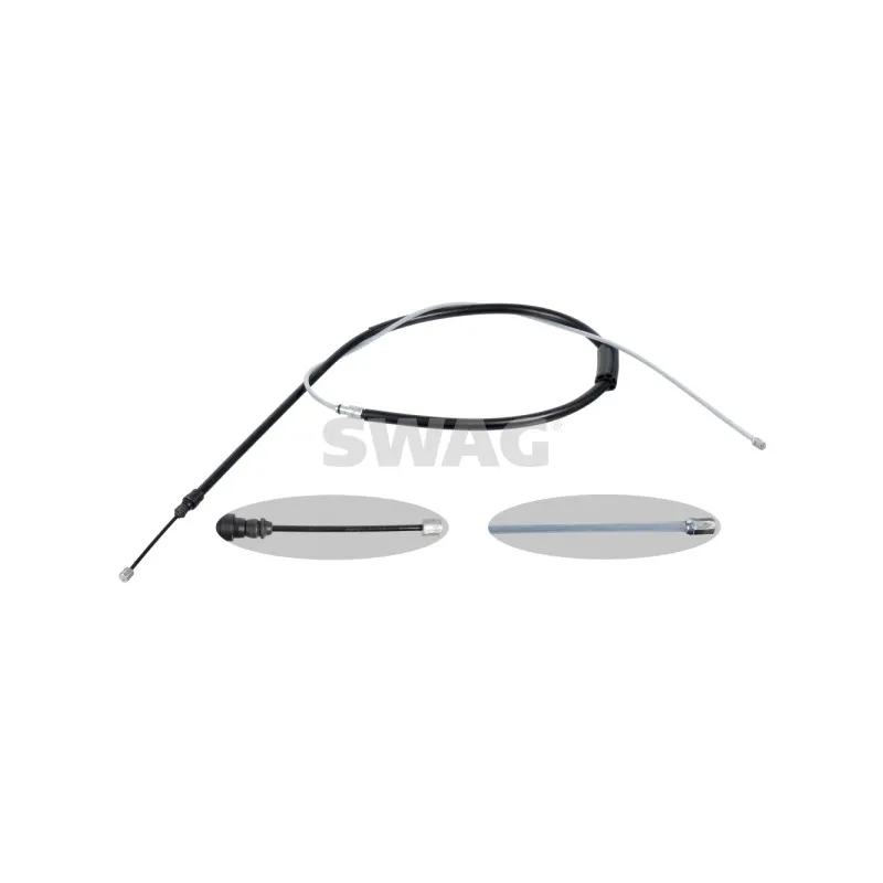 Tirette à câble, frein de stationnement SWAG 60 10 1815