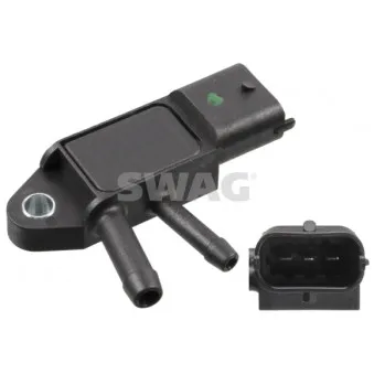 Capteur, pression des gaz échappement SWAG 60 10 3173