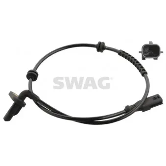 Capteur, vitesse de roue arrière droit SWAG 60 10 6102