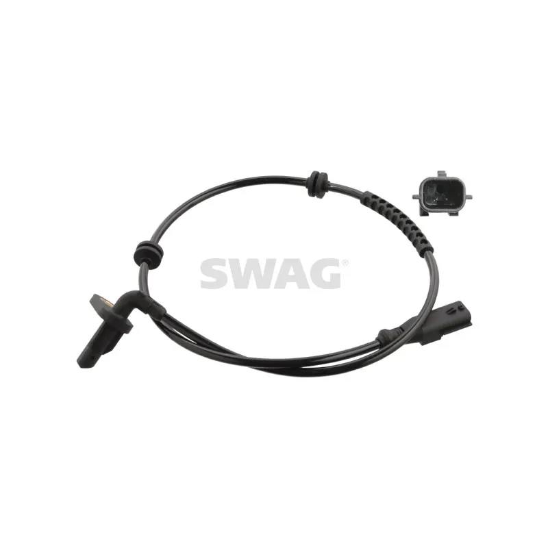 Capteur, vitesse de roue arrière droit SWAG 60 10 6102
