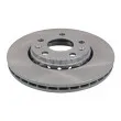 Jeu de 2 disques de frein avant SWAG 60 10 8405 - Visuel 1