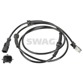 Capteur, vitesse de roue arrière droit SWAG 60 10 9538