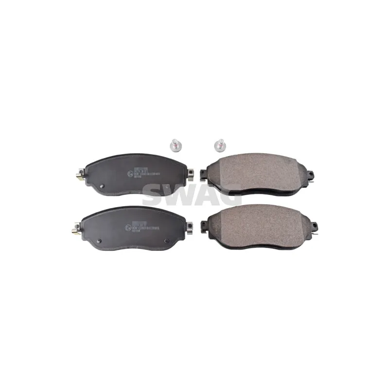 Jeu de 4 plaquettes de frein avant SWAG 60 11 6286