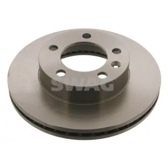 Jeu de 2 disques de frein avant SWAG