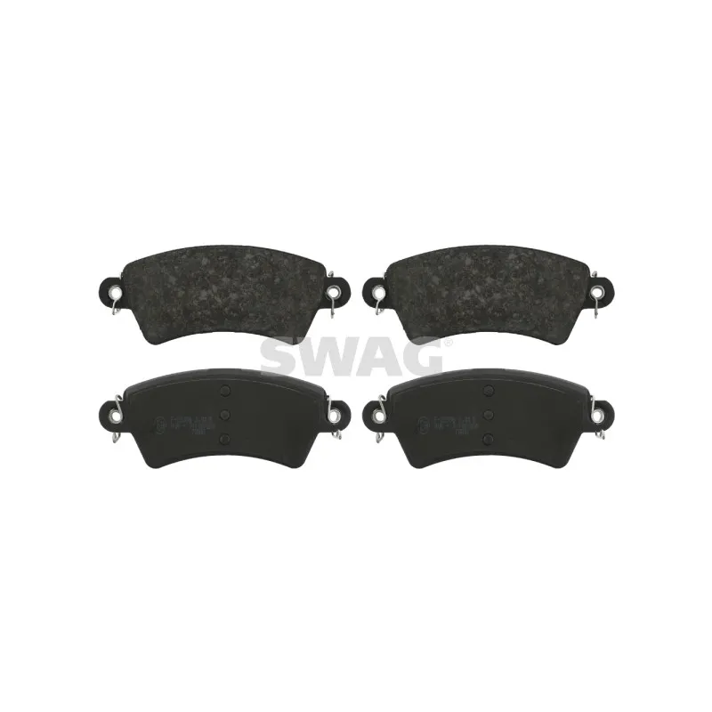 Jeu de 4 plaquettes de frein avant SWAG 62 91 6364