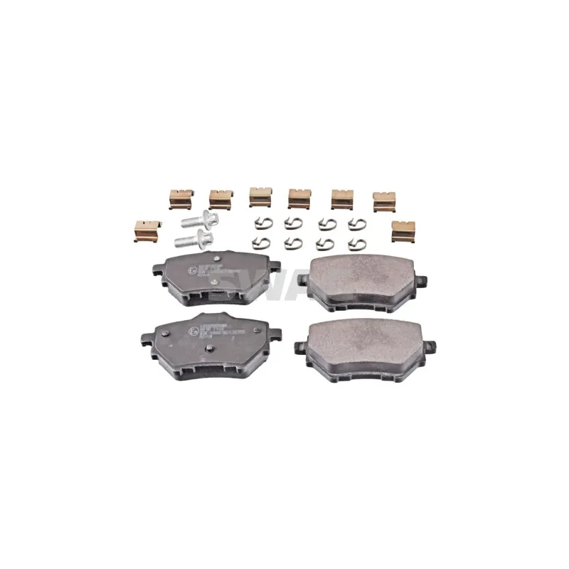 Jeu de 4 plaquettes de frein arrière SWAG 62 91 6959