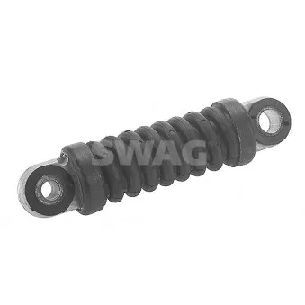 Amortisseur de vibrations, courroie trapézoïdale à nervures SWAG 62 91 9072