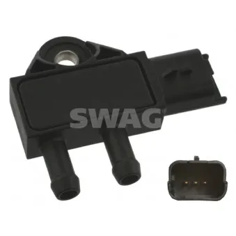 Capteur, pression des gaz échappement SWAG 62 93 7120